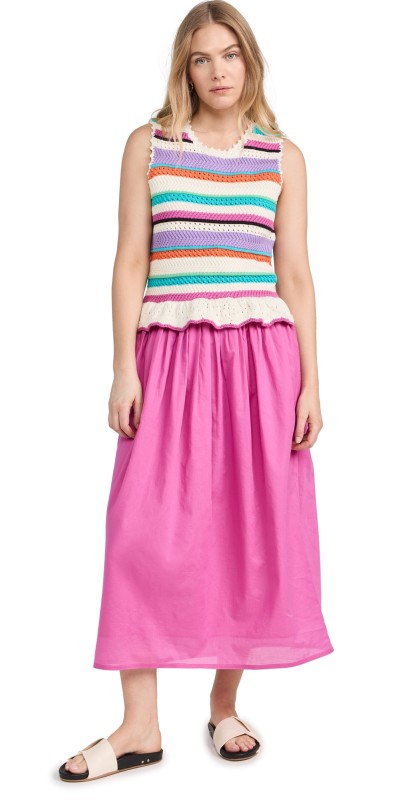 Banjanan Heather Crochet Dress Sierra