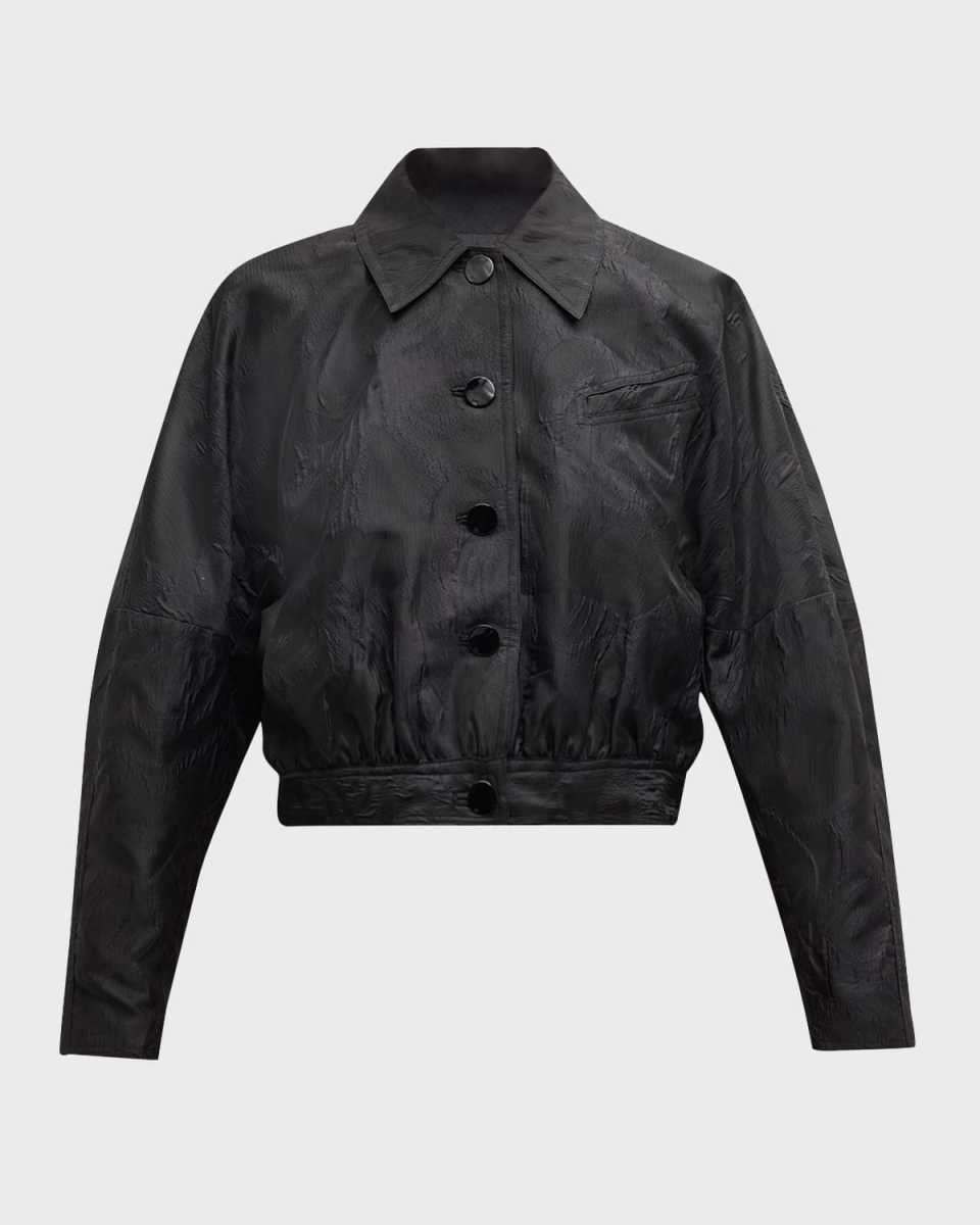 Short Cloqué Jacket