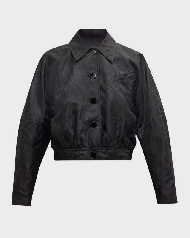 Short Cloqué Jacket