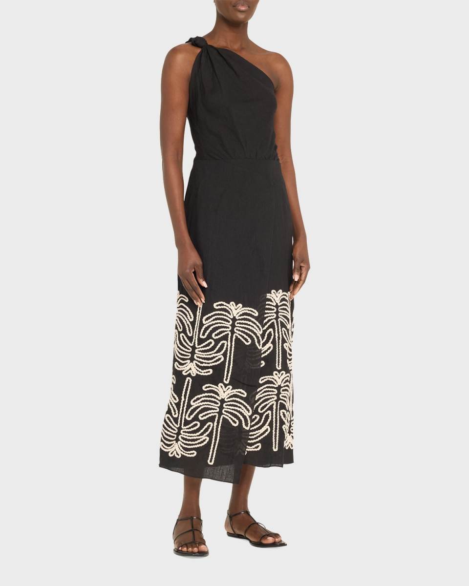 Waterfall Meditation Ankle Dress
