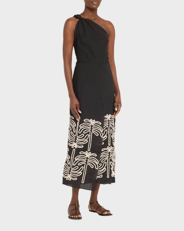 Waterfall Meditation Ankle Dress