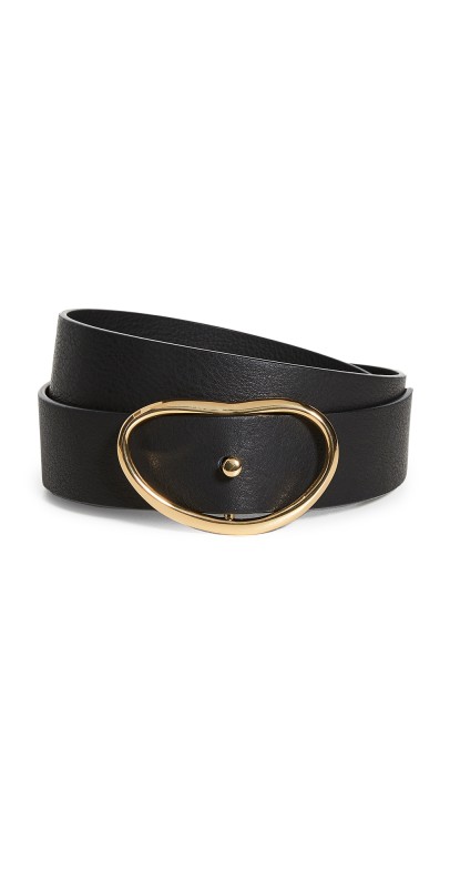 Lizzie Fortunato Wide Georgia Belt Black