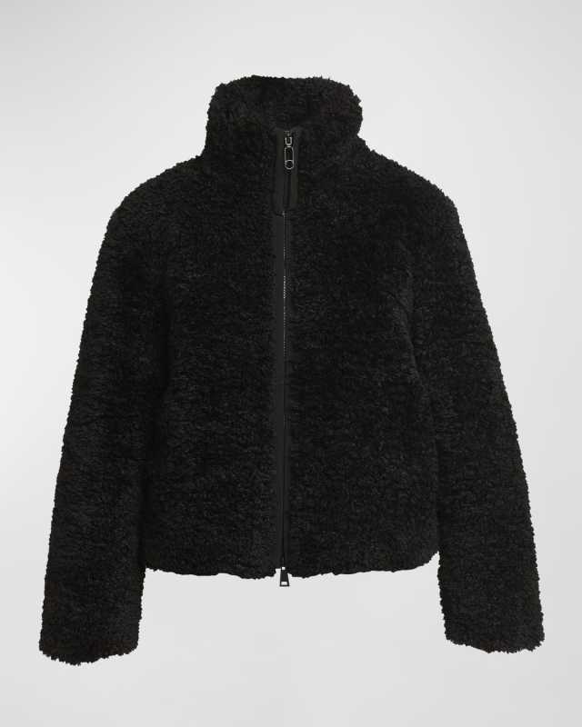Bridoire Teddy Bomber Jacket