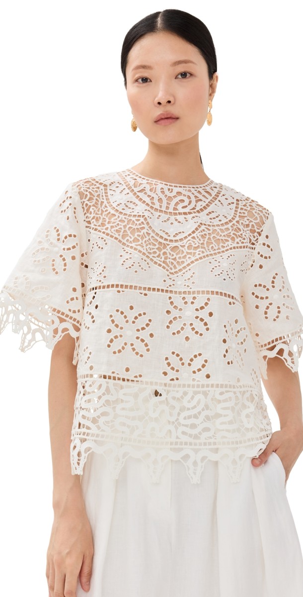 Ulla Johnson Aria Blouse Pristine