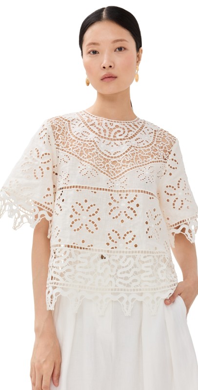 Ulla Johnson Aria Blouse Pristine