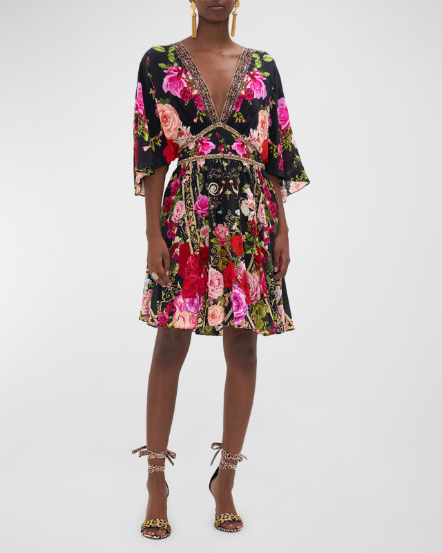 Reservation for Love A-Line Ruffle Sleeve Dress