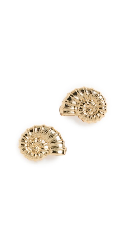 SHASHI Mykonos Studs Gold