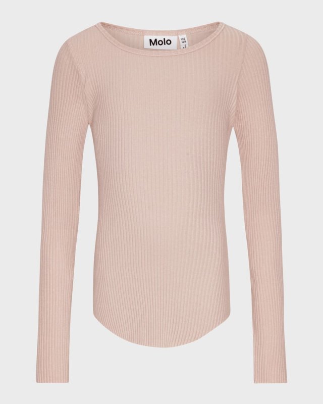 Girl's Rochelle Ribbed Top, Size 3T