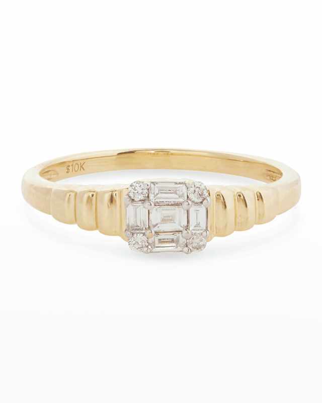 Shield Of Strength Pinky Signet Ring, Size 2.5-
