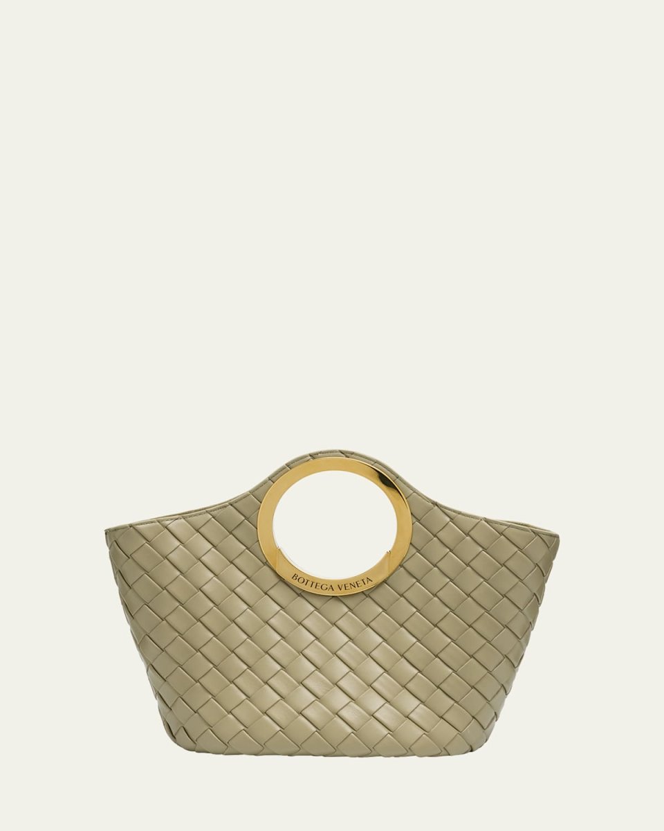Picnic Small Leather Top-Handle Bag