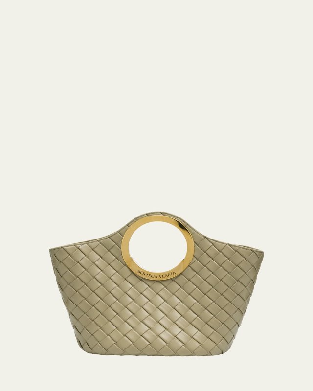 Picnic Small Leather Top-Handle Bag