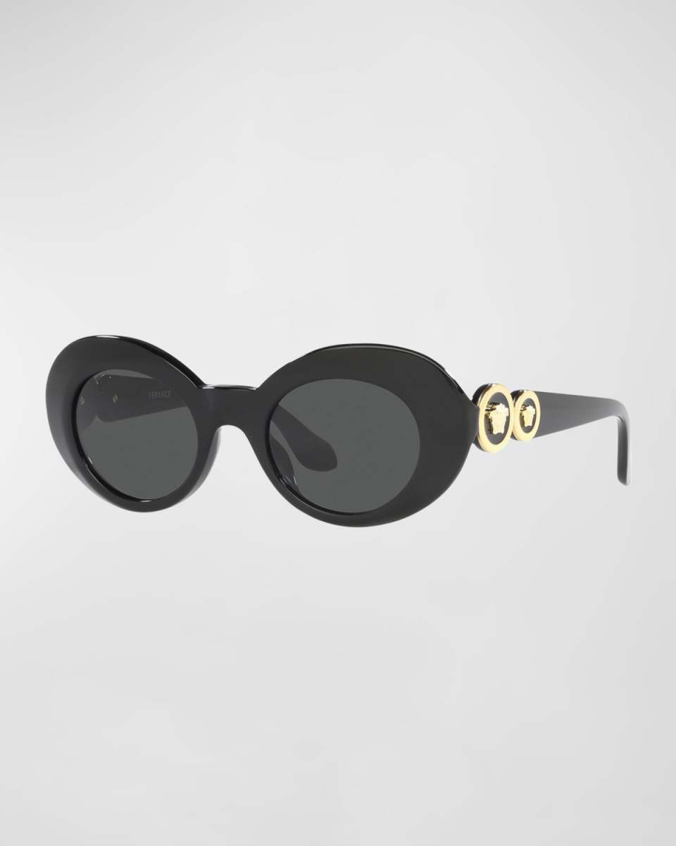 Girl's Medusa Acetate Oval Sunglasses