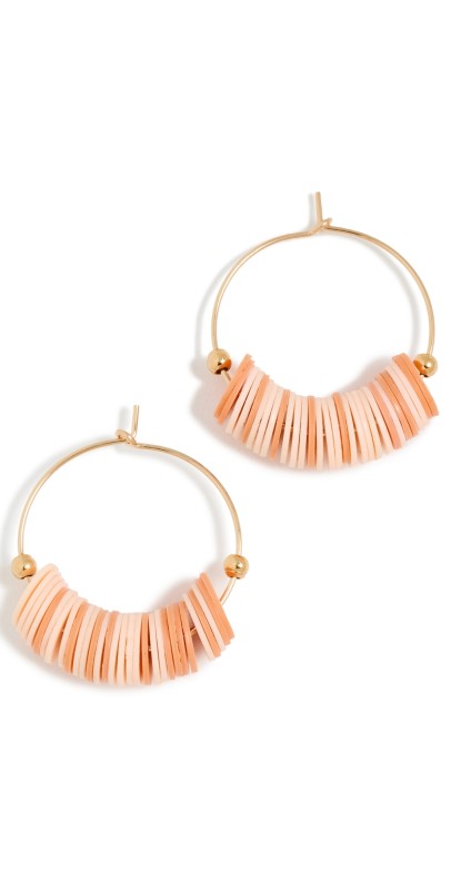 Maison Monik Louise Boucle D'Oreille Earrings Nude/Peach