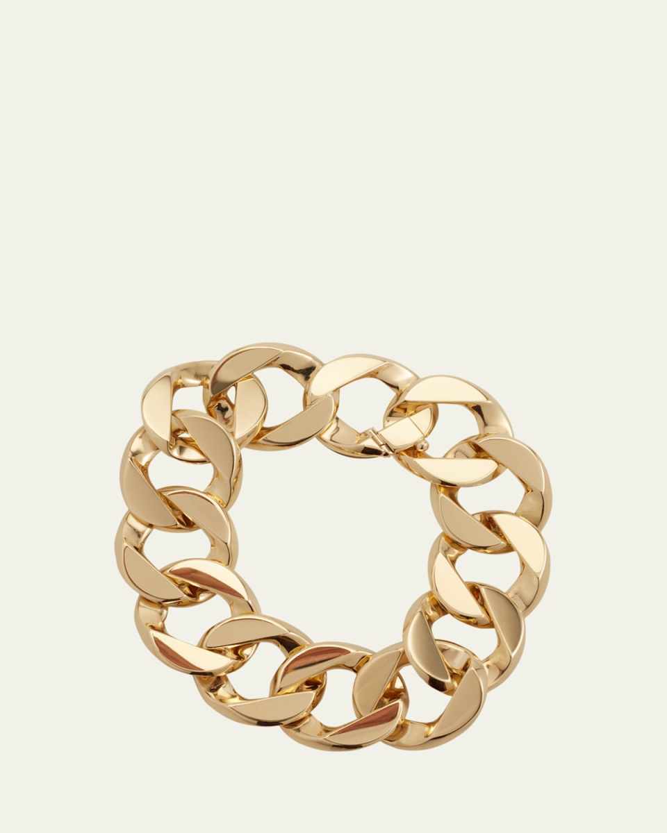 18K Yellow Gold Curb Link Bracelet