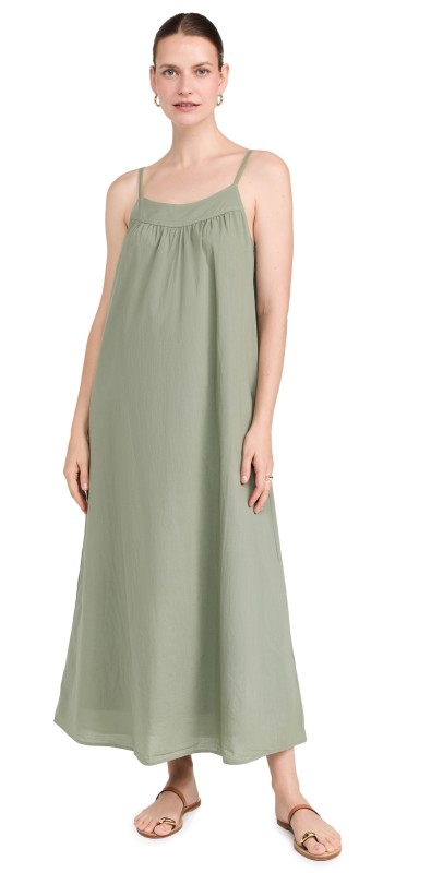 XIRENA Tenley Dress Green Army