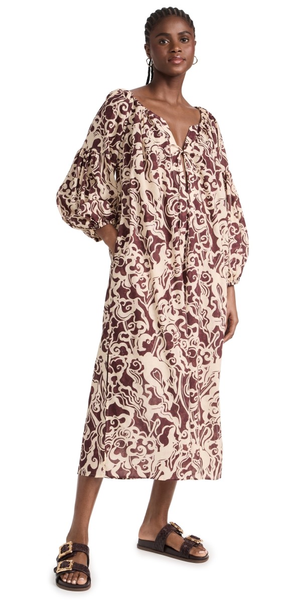 A. L.C. Iris Dress Carob/Scone