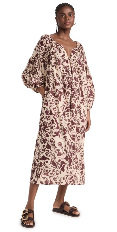 A. L.C. Iris Dress Carob/Scone