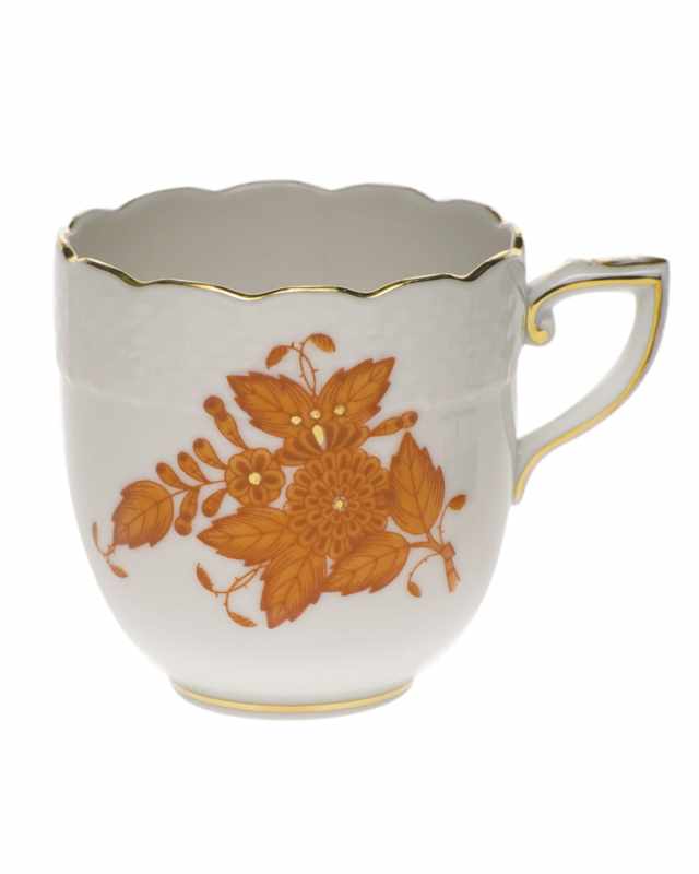 Chinese Bouquet Rust After Dinner Cup