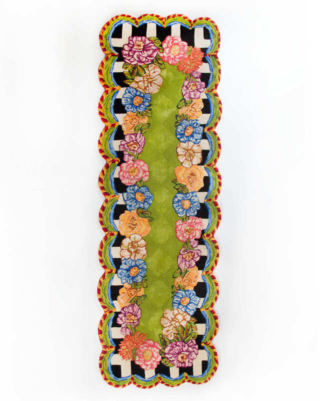 Cutting Garden Rug, 3' x 8'