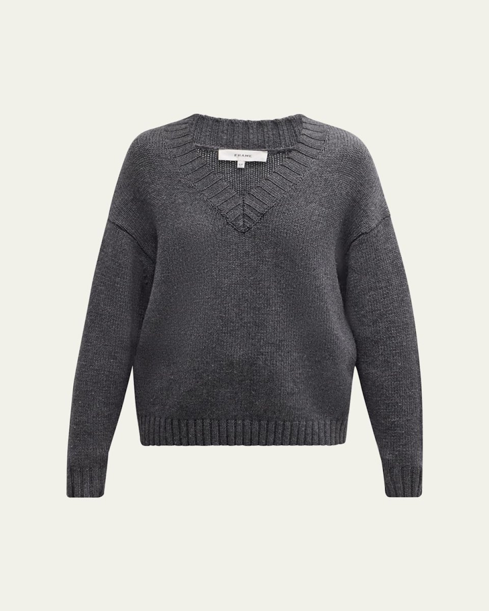 Chunky Wool-Cashmere Sweater