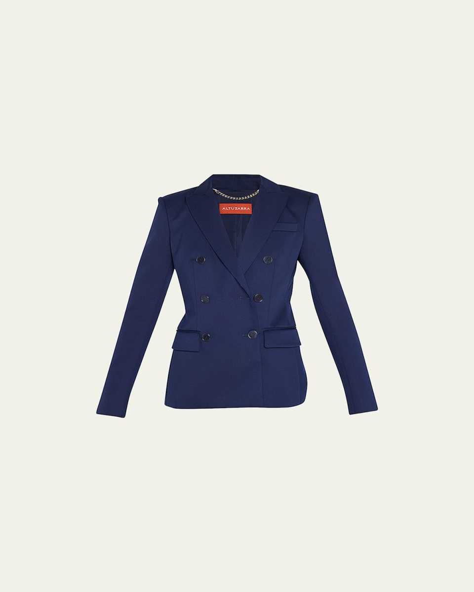 Indiana Double-Breasted Tailored Jacket