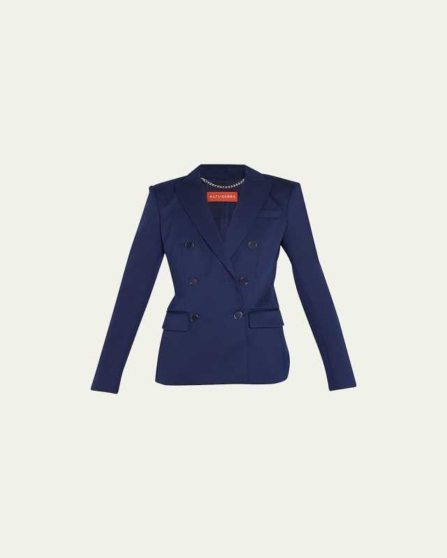 Indiana Double-Breasted Tailored Jacket