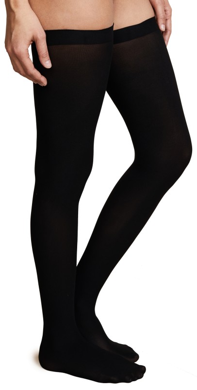 Commando Up All Night Thigh Highs Black