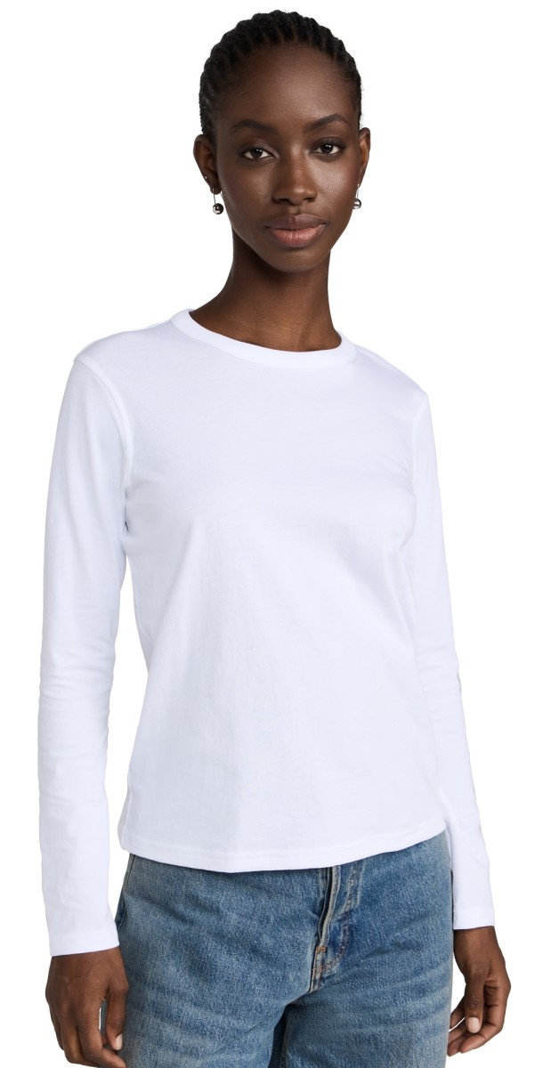 Sold Out NYC The Long Sleeve Perfect Tee White