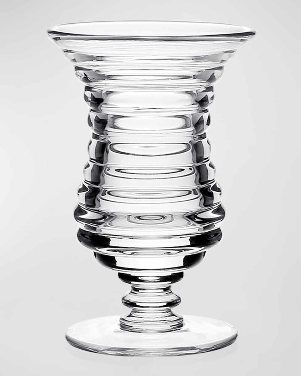 Ripples Footed Vase, 4.75"