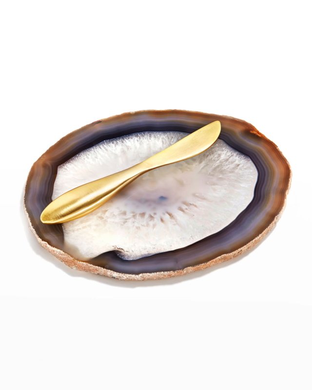 Ita Cheese Plate & Forma Spreader