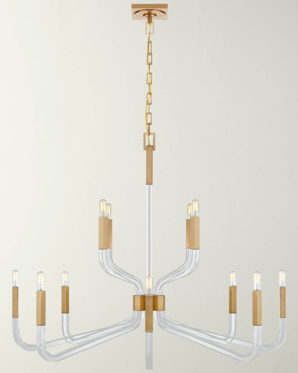 Reagan Grande Two Tier Chandelier By Chapman & Myers