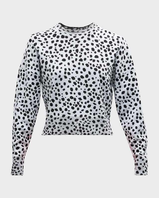Leopard Jacquard Sweater