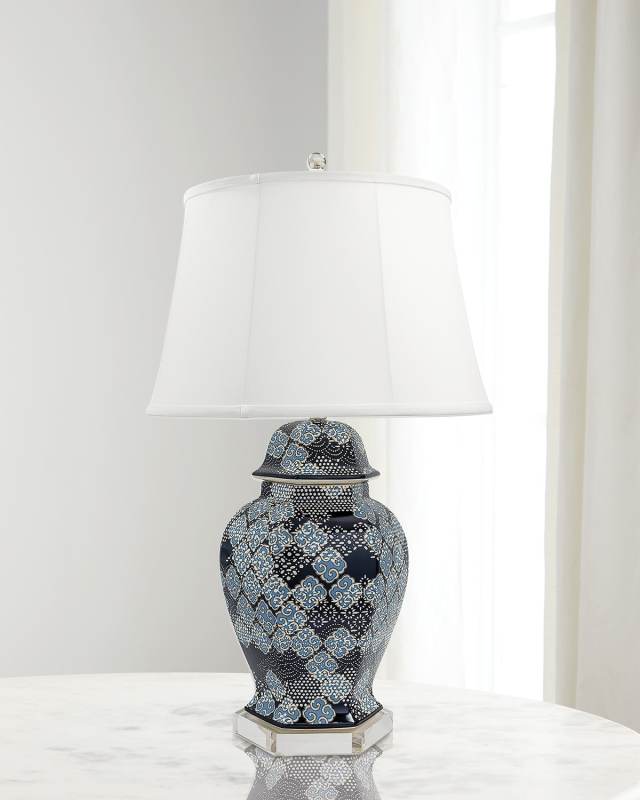 Round Hill Hex Lamp