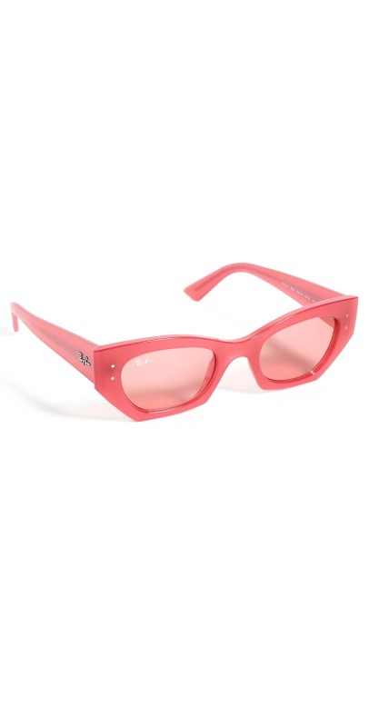 Ray-Ban RB4430 Zena Butterfly Sunglasses Red Cherry