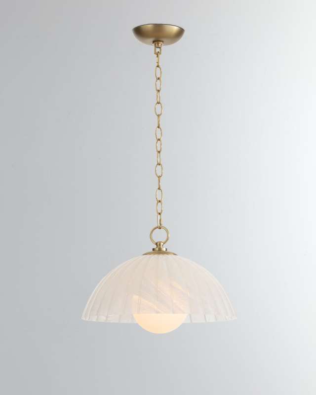 Dariel 16" Glass Pendant