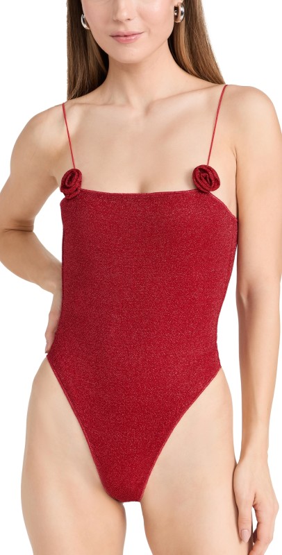 Osereeumire Rose Maillot One Piece Cherry