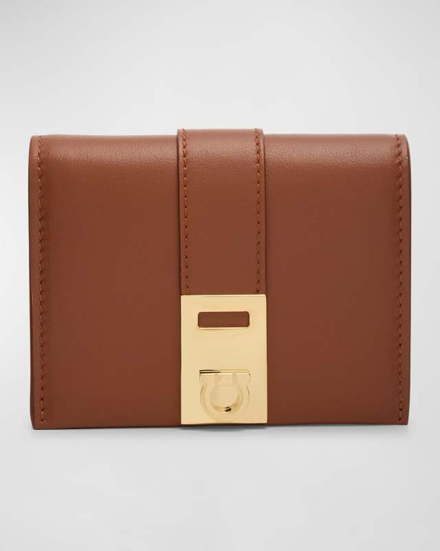 Hug Compact Leather Wallet