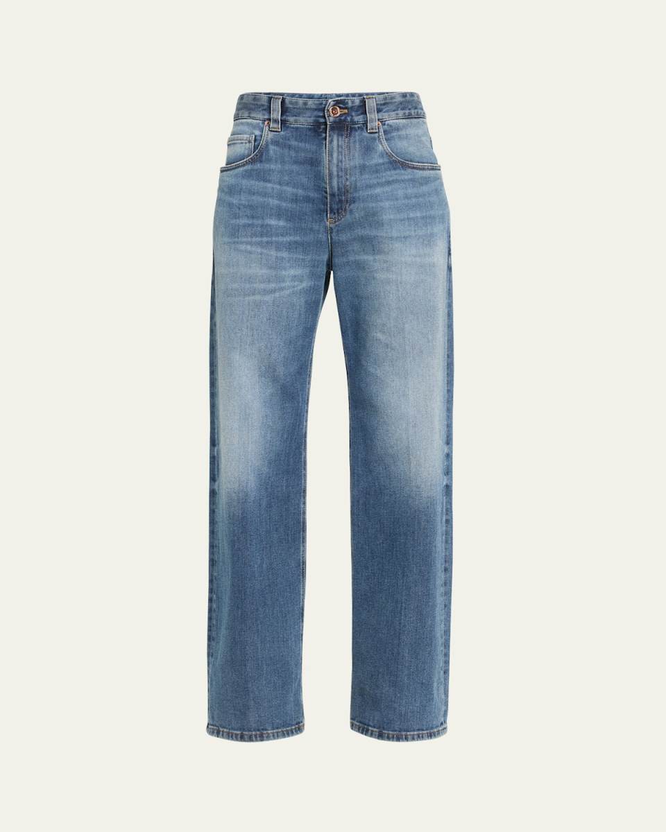 Straight-Leg Jeans