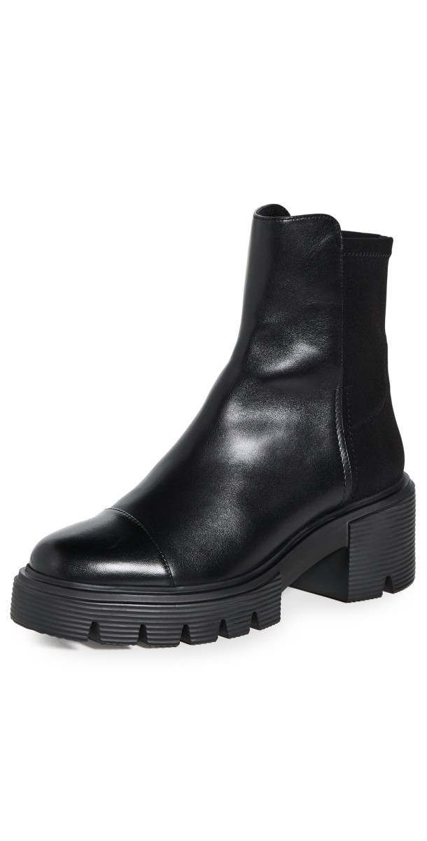 Stuart Weitzman 5050 Soho Booties Black