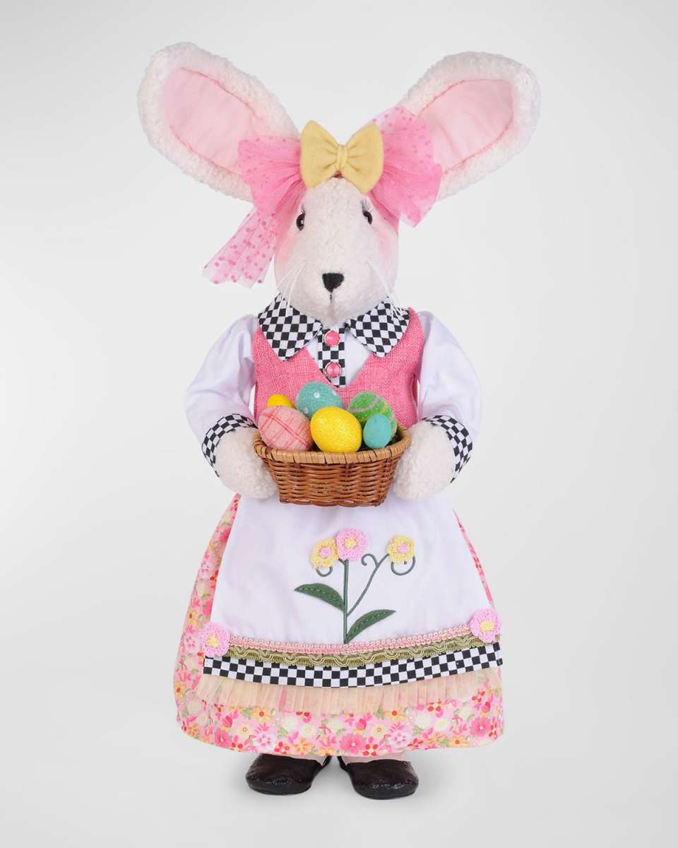 Mona Girl Bunny Figure