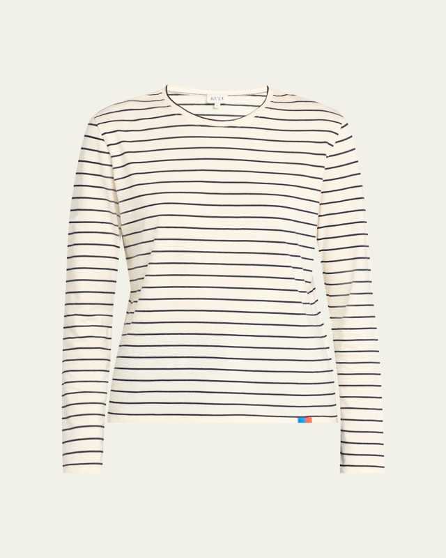 The Modern Striped Long-Sleeve Tee
