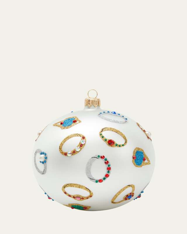 Put a Ring on It Handmade Christmas Ornament
