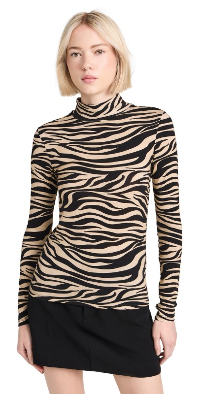 Scotch &oda All Over Printed Longleeved T-Shirt Tiger