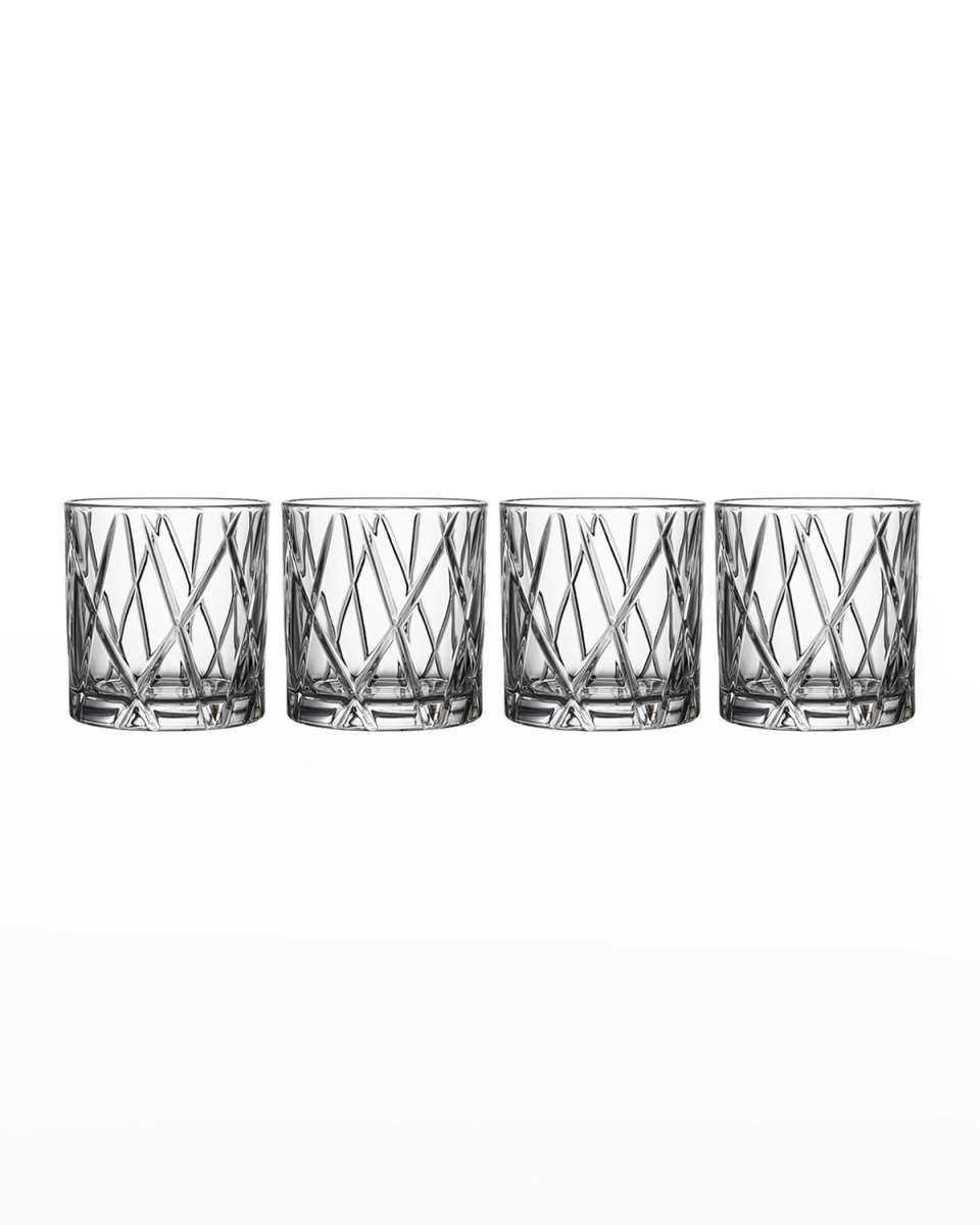 City Double Old-Fashioneds, Set of 4