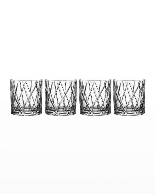 City Double Old-Fashioneds, Set of 4