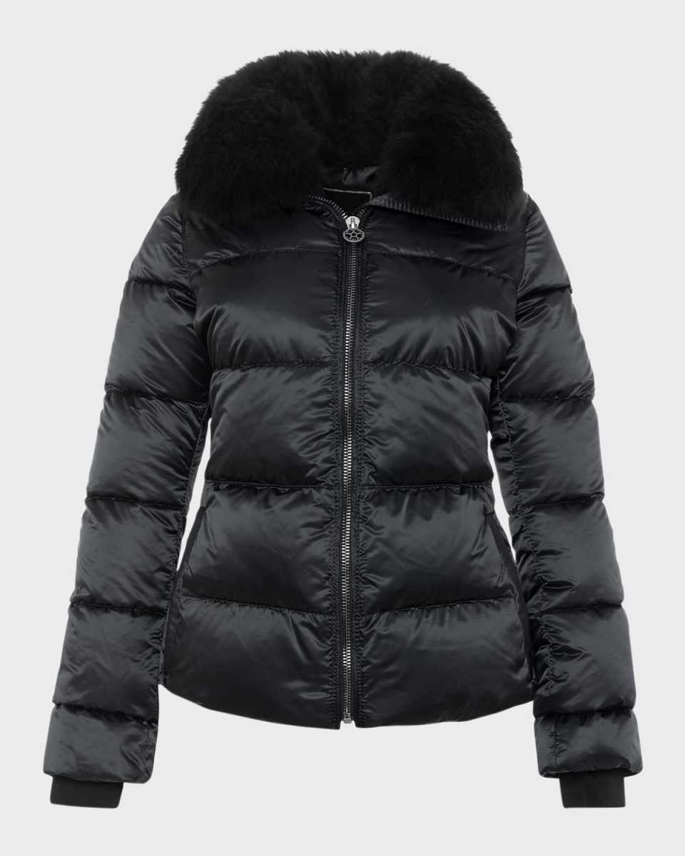 Apres-Ski Jacket With Detachable Toscana Lamb Shearling Collar