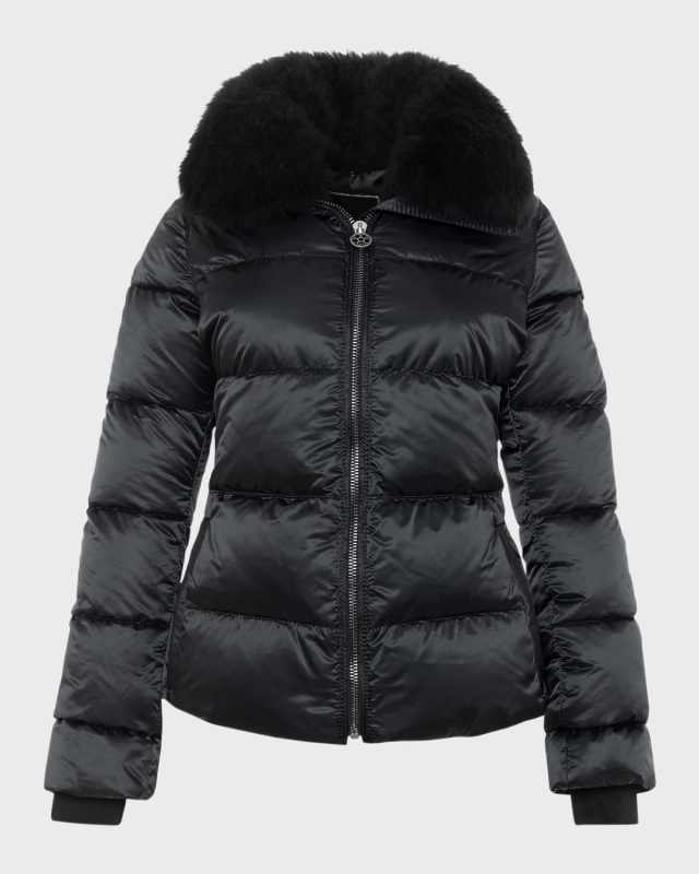 Apres-Ski Jacket With Detachable Toscana Lamb Shearling Collar