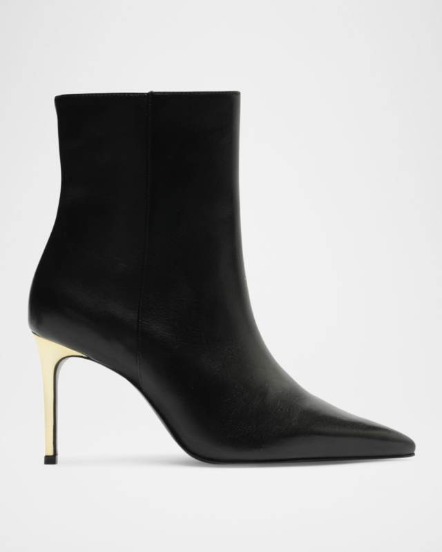 Mikki Weekend Leather Booties