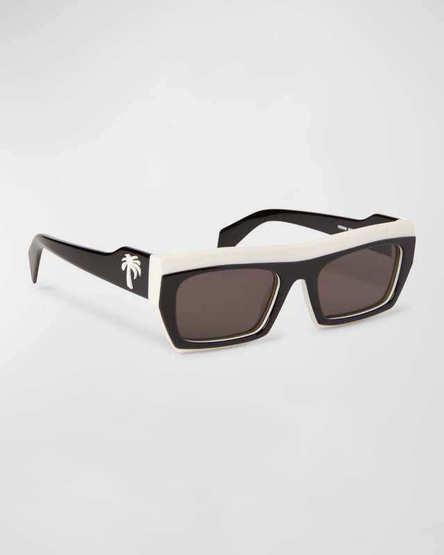 Empire Acetate Rectangle Sunglasses