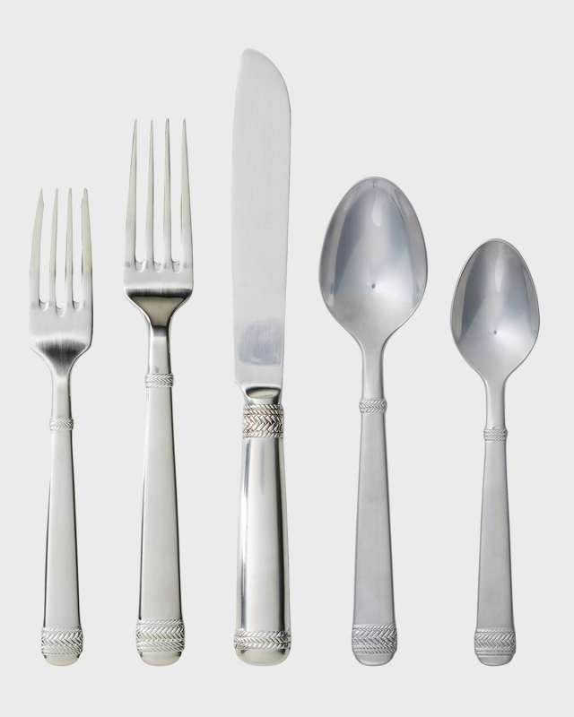 Le Panier 5-Piece Flatware Place Setting - Bright Satin